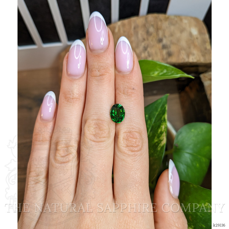 3.55 Ct. Tsavorite Garnet from Tanzania