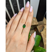 3.55 Ct. Tsavorite Garnet from Tanzania Life Style