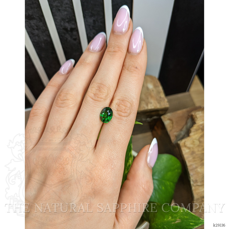 3.55 Ct. Tsavorite Garnet from Tanzania