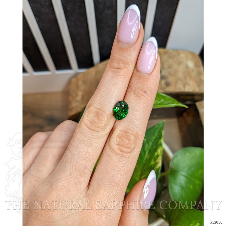 3.55 Ct. Tsavorite Garnet from Tanzania