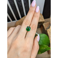 5.07 Ct. Tsavorite Garnet from East Africa Life Style