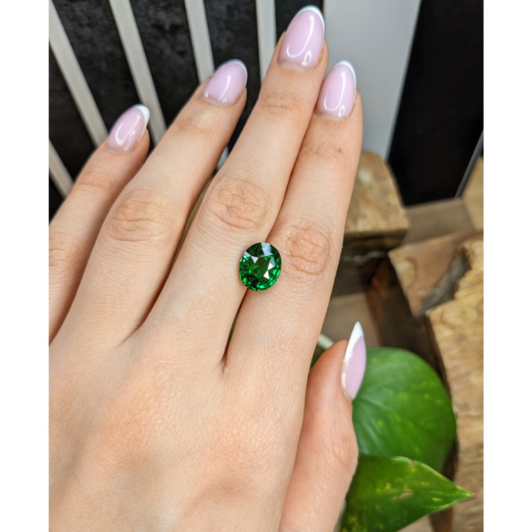 5.07 Ct. Tsavorite Garnet from East Africa