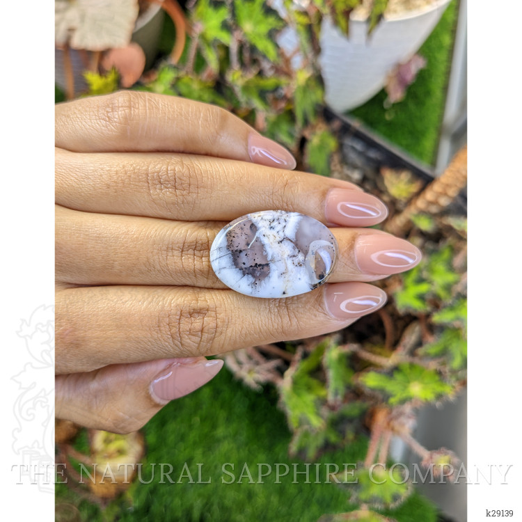 26.69 Ct. Multi Color Cabochon Agate from Madagascar