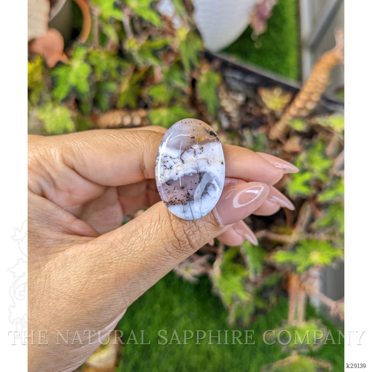 26.69 Ct. Multi Color Cabochon Agate from Madagascar