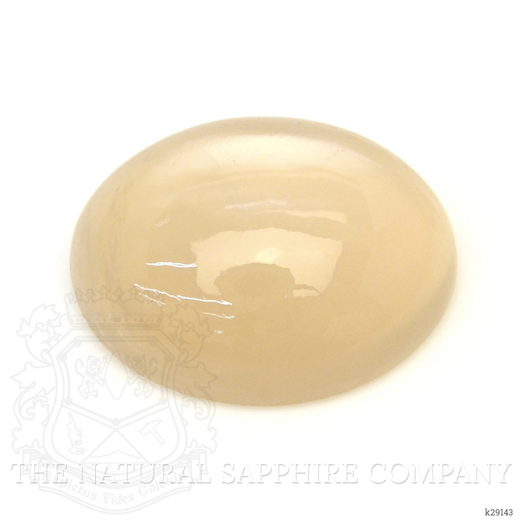 8.83 Ct. Peach Cabochon Moonstone from Ceylon (Sri Lanka)
