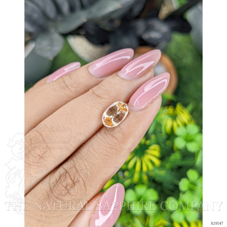 2.28 Ct. Golden Orange Hessonite Garnet