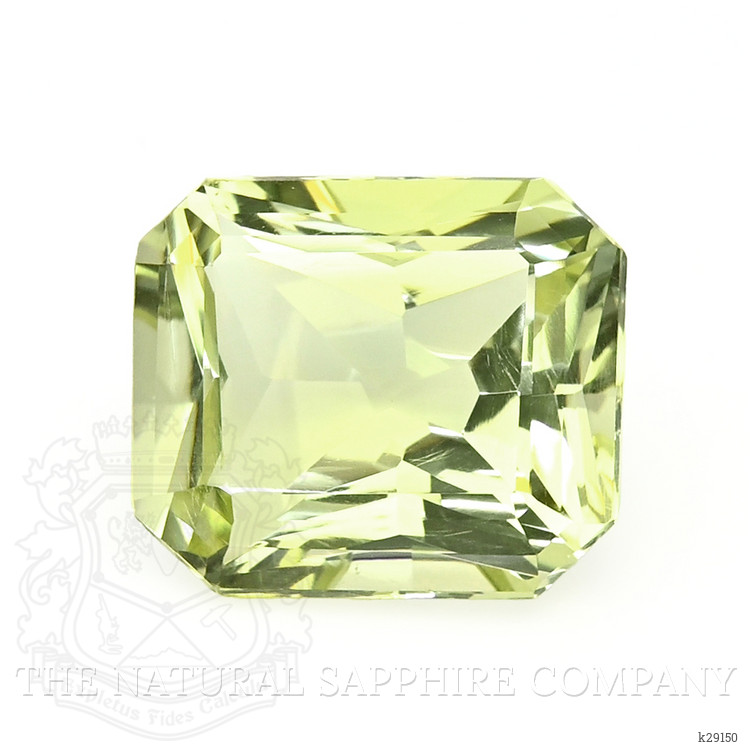 10.98 Ct. Yellowish Green Citrine from Ceylon (Sri Lanka)