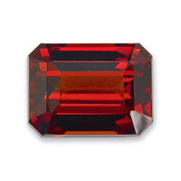 3.40 Ct. Orangish Red Garnet from Ceylon (Sri Lanka) Video