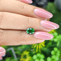 1.10 Ct. Tsavorite Garnet from Tanzania Life Style