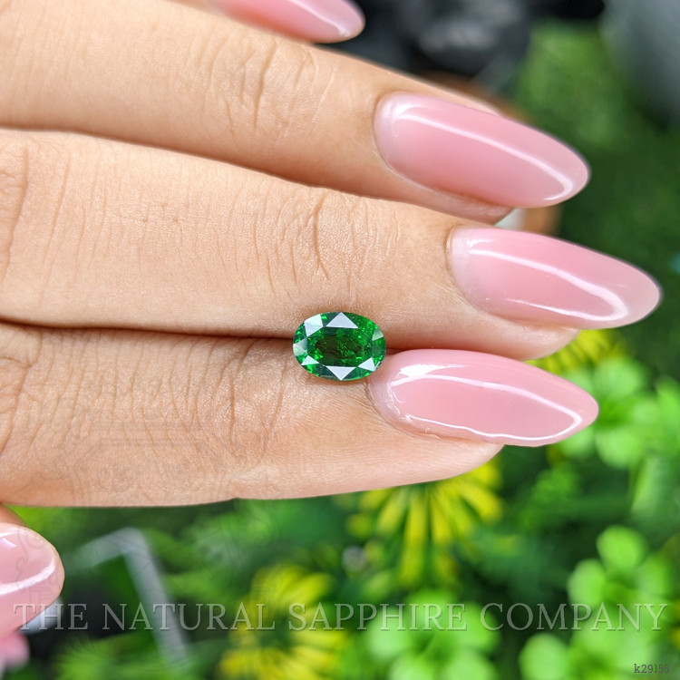 1.10 Ct. Tsavorite Garnet from Tanzania