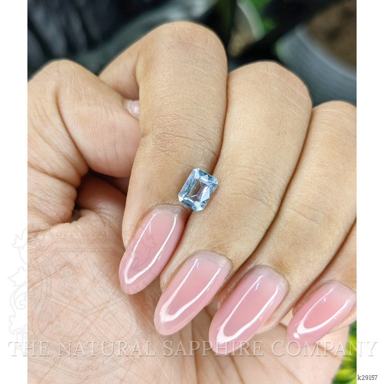 0.71 Ct. Blue Aquamarine from Tanzania