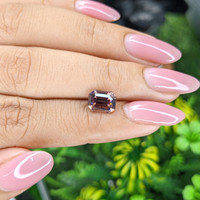 3.06 Ct. Brown Zircon from Ceylon (Sri Lanka) Life Style
