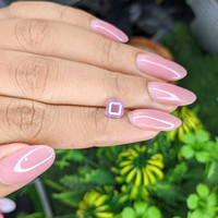 1.06 Ct. Purplish Pink Spinel from Tanzania Life Style