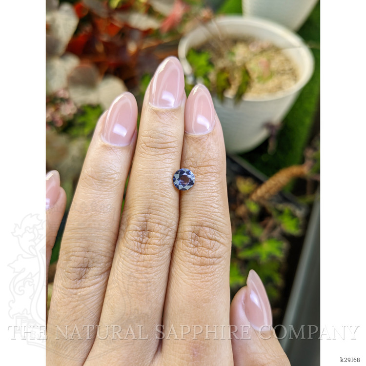0.98 Ct. Bluish Purple Spinel from Ceylon (Sri Lanka)