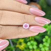 0.91 Ct. Pink Spinel from Tanzania Life Style