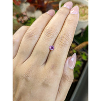 0.51 Ct. Purplish Pink Spinel from Ceylon (Sri Lanka) Life Style