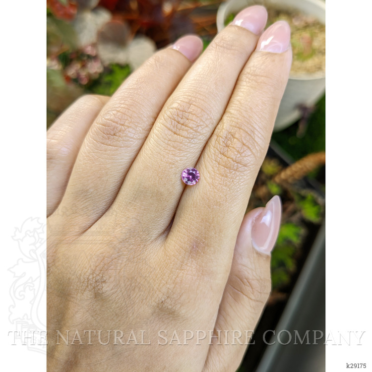 0.51 Ct. Purplish Pink Spinel from Ceylon (Sri Lanka)