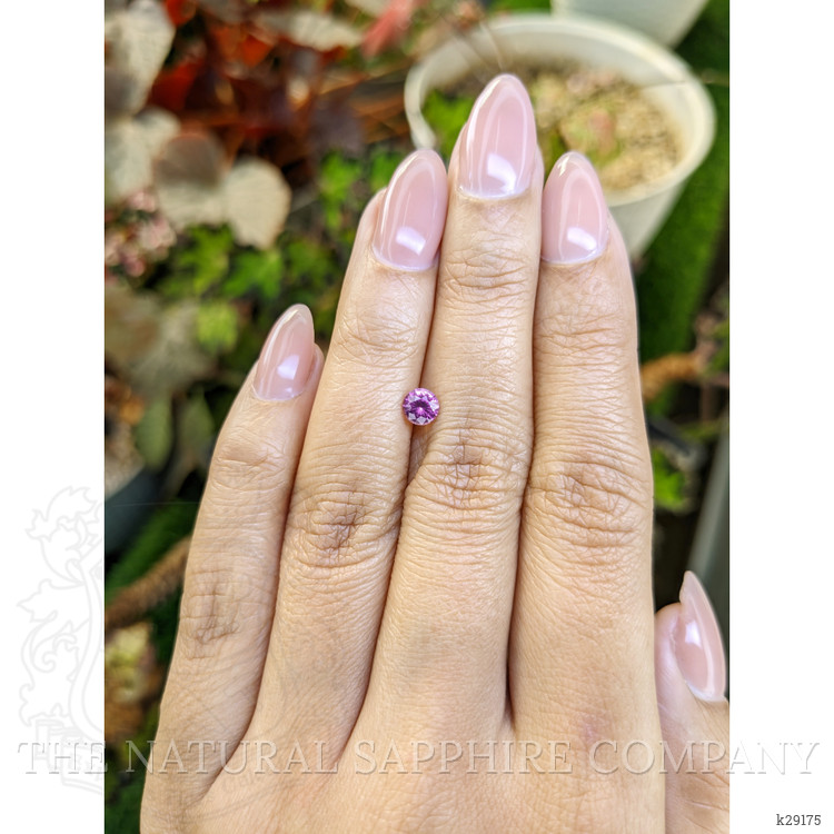0.51 Ct. Purplish Pink Spinel from Ceylon (Sri Lanka)