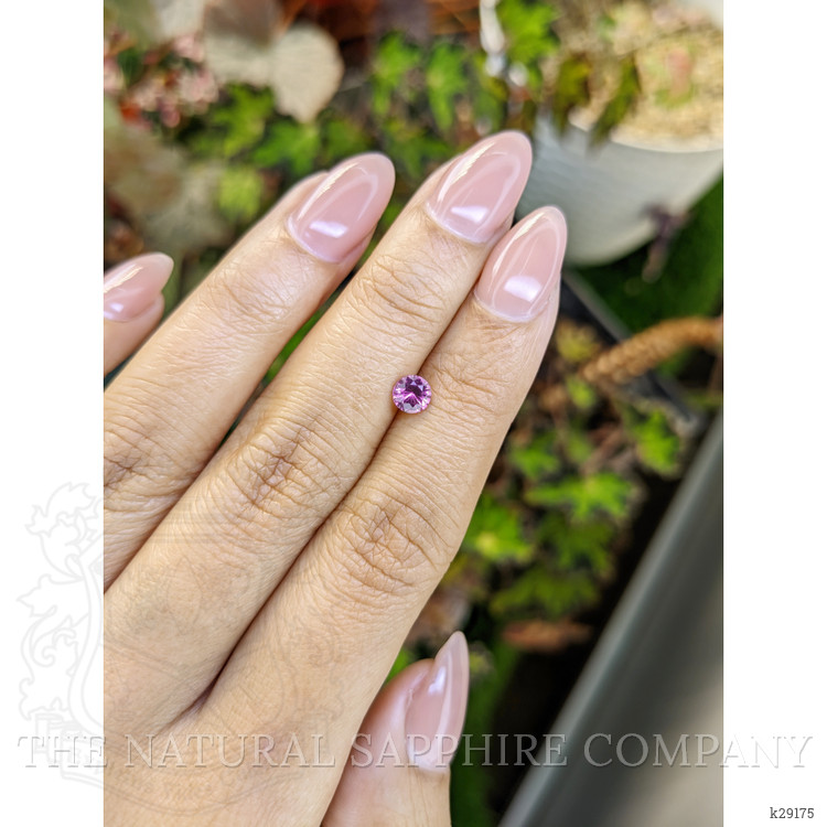 0.51 Ct. Purplish Pink Spinel from Ceylon (Sri Lanka)