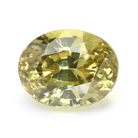 1.68 Ct. Greenish Yellow Zircon from Ceylon (Sri Lanka) Video
