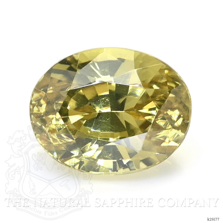 1.68 Ct. Greenish Yellow Zircon from Ceylon (Sri Lanka)