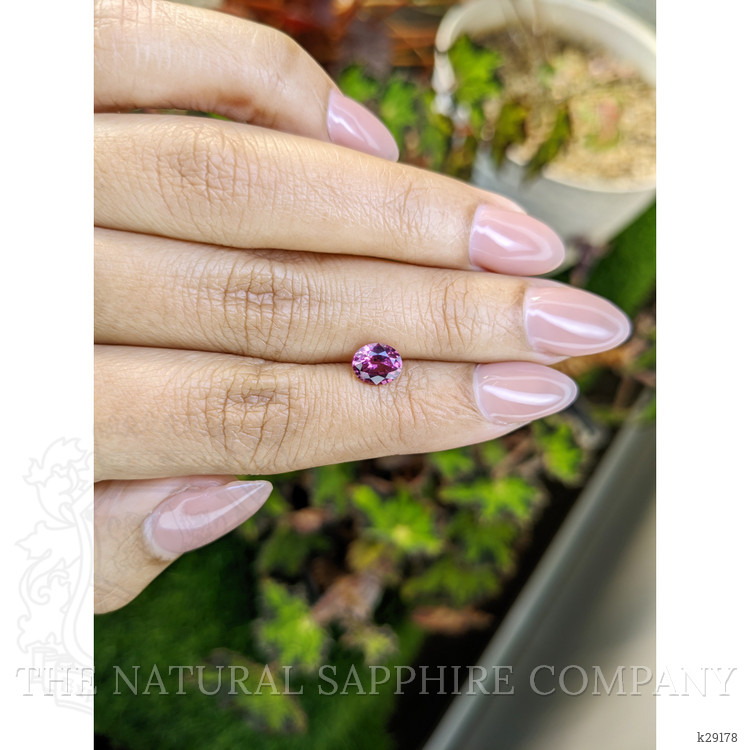 1.21 Ct. Pinkish Purple Spinel from Ceylon (Sri Lanka)