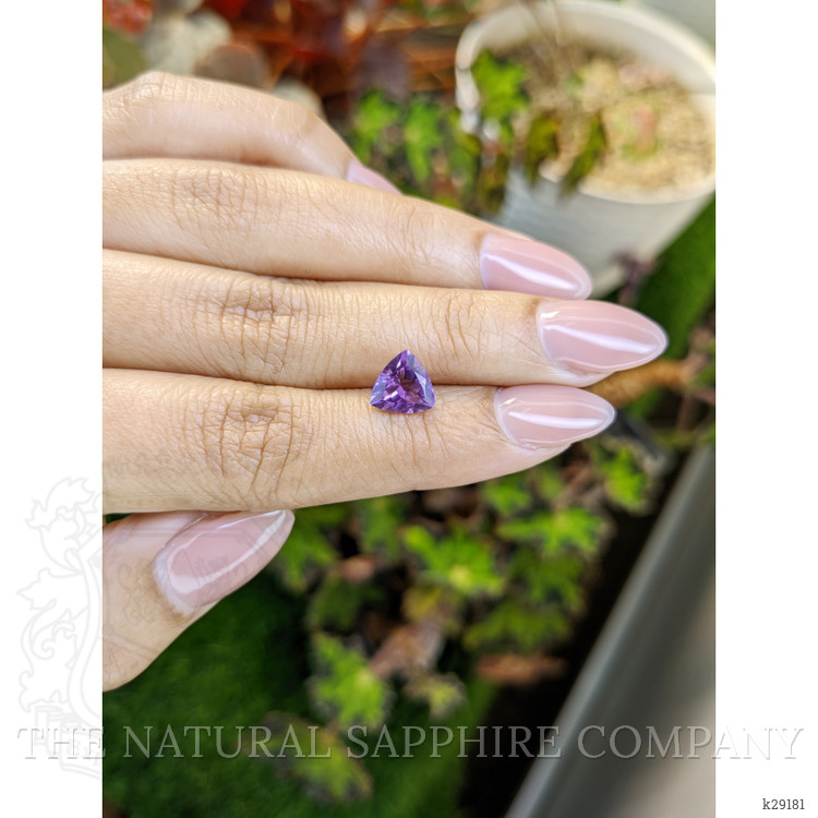 1.55 Ct. Purple Amethyst from Ceylon (Sri Lanka)