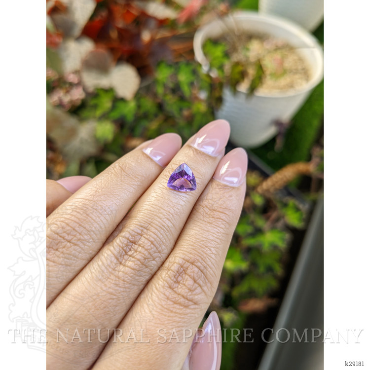1.55 Ct. Purple Amethyst from Ceylon (Sri Lanka)