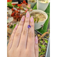 1.48 Ct. Purple Amethyst from Ceylon (Sri Lanka) Life Style