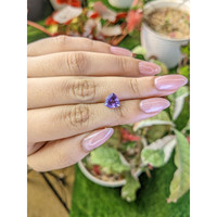 1.48 Ct. Purple Amethyst from Ceylon (Sri Lanka) Life Style