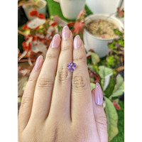 1.69 Ct. Purple Amethyst from Ceylon (Sri Lanka) Life Style