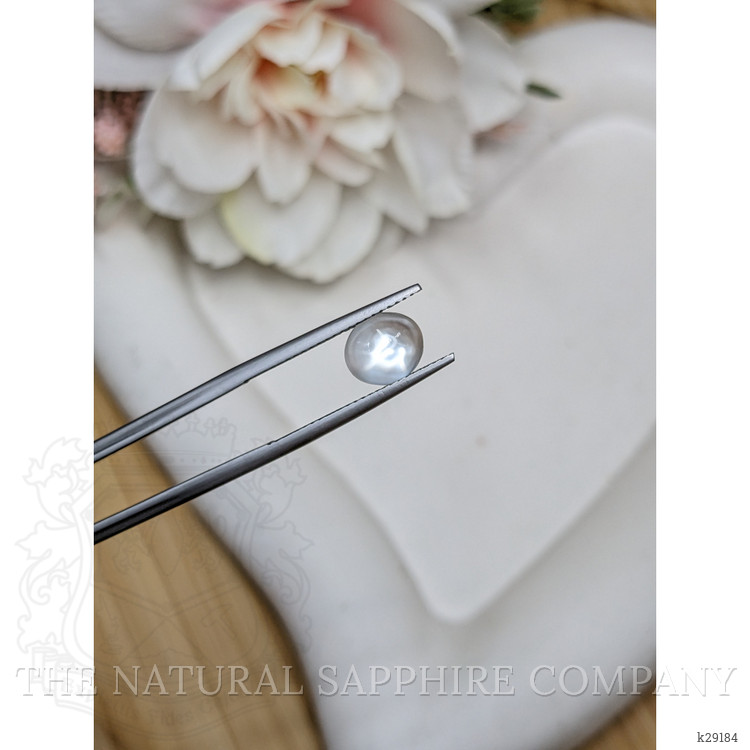 1.22 Ct. White Cabochon Moonstone from Ceylon (Sri Lanka)