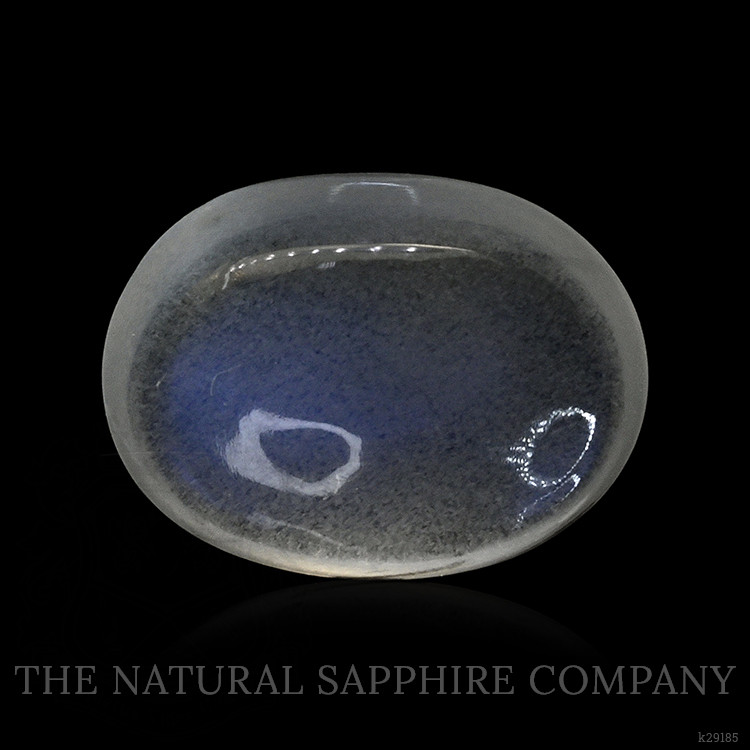 1.19 Ct. Blue Flash Cabochon Moonstone from Ceylon (Sri Lanka)