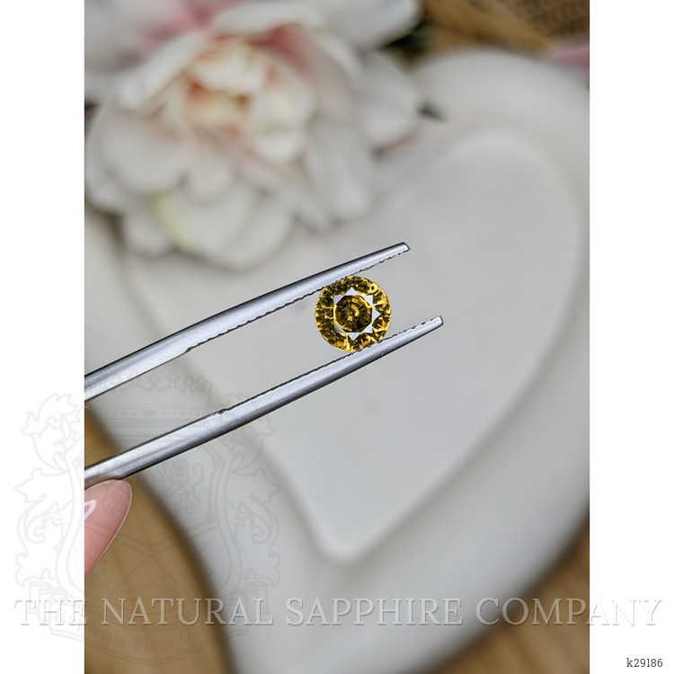 1.49 Ct. Brownish Yellow Zircon from Ceylon (Sri Lanka)
