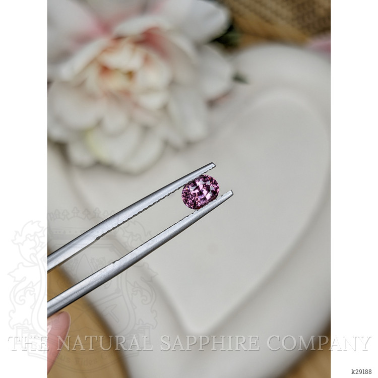 0.65 Ct. Pinkish Purple Spinel from Ceylon (Sri Lanka)