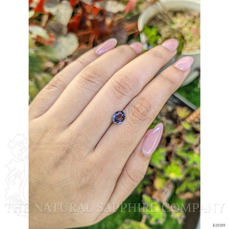 0.87 Ct. Violet Spinel from Ceylon (Sri Lanka)