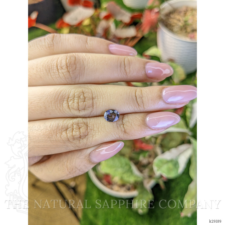 0.87 Ct. Violet Spinel from Ceylon (Sri Lanka)