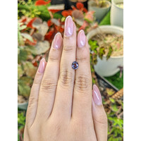 0.87 Ct. Violet Spinel from Ceylon (Sri Lanka) Life Style