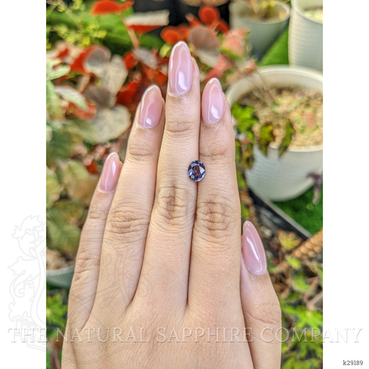 0.87 Ct. Violet Spinel from Ceylon (Sri Lanka)