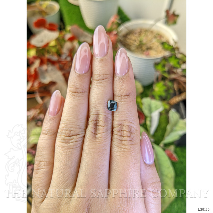 0.90 Ct. Greenish Blue Spinel from Ceylon (Sri Lanka)