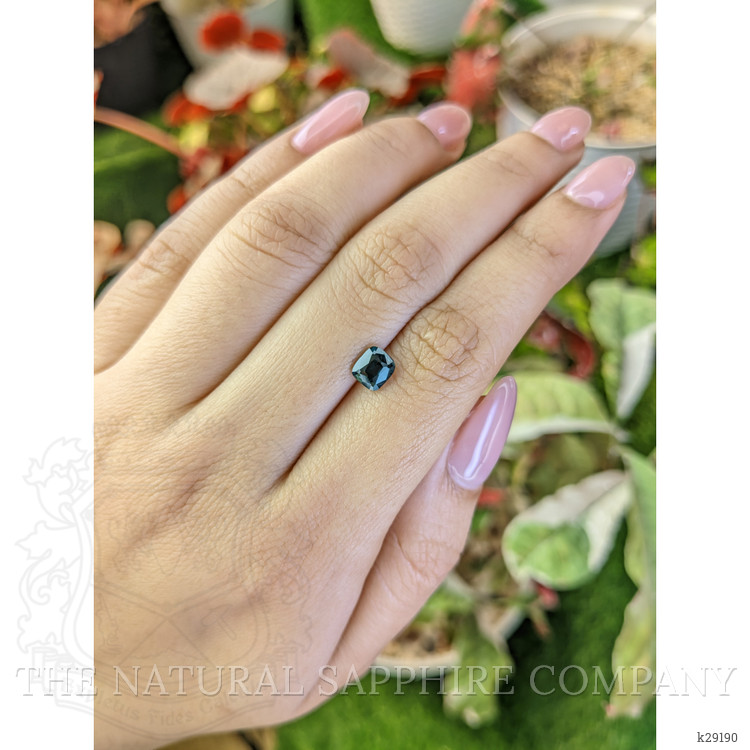 0.90 Ct. Greenish Blue Spinel from Ceylon (Sri Lanka)