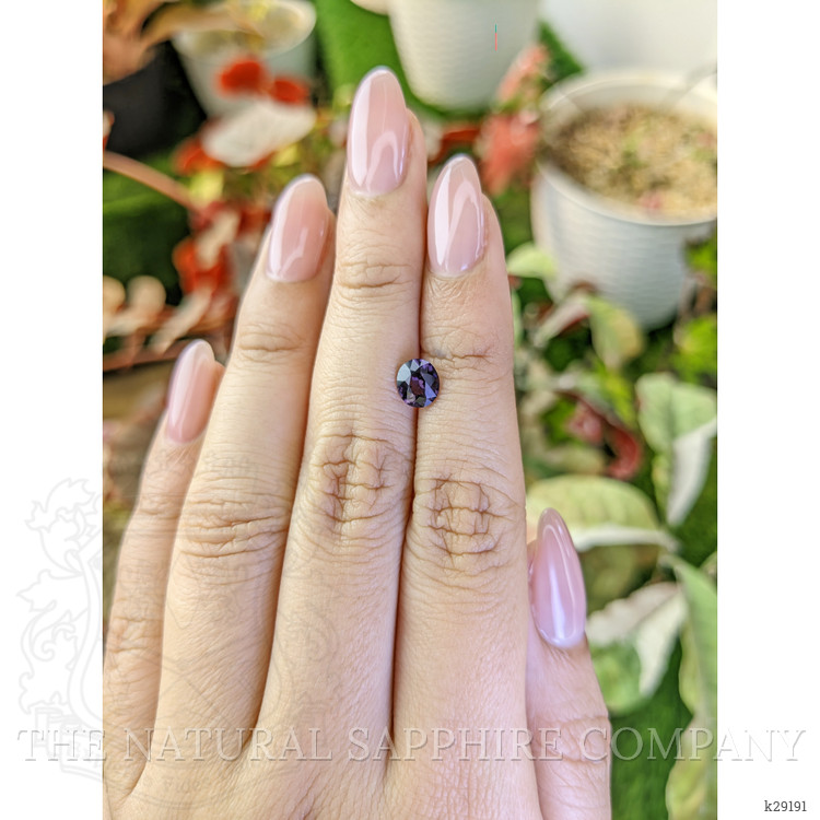 0.83 Ct. Purple Spinel from Ceylon (Sri Lanka)