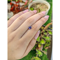 0.88 Ct. Purple Spinel from Ceylon (Sri Lanka) Life Style