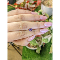 0.88 Ct. Purple Spinel from Ceylon (Sri Lanka) Life Style