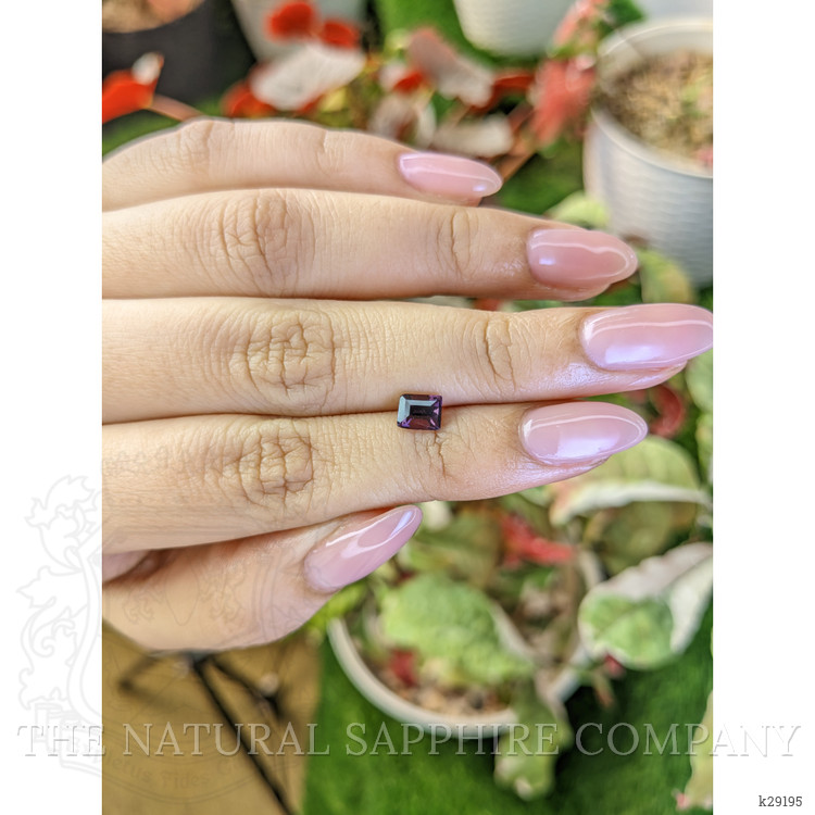 0.83 Ct. Pinkish Purple Spinel from Ceylon (Sri Lanka)