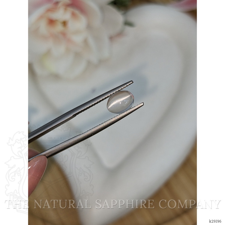 1.33 Ct. White Cabochon Moonstone from Ceylon (Sri Lanka)