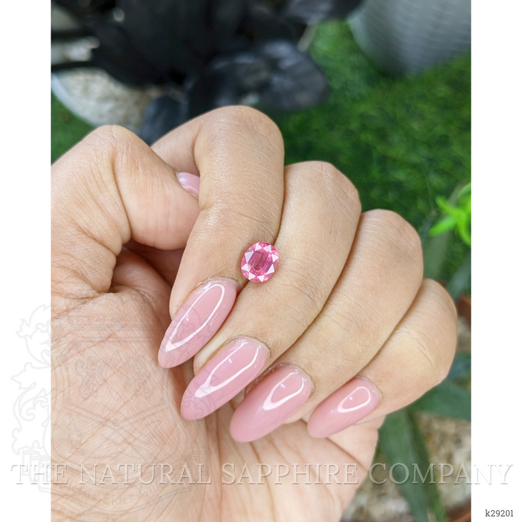 1.13 Ct. Pink Spinel from Tanzania