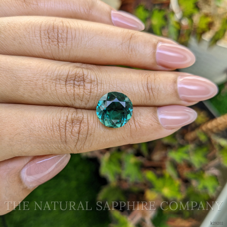 7.38 Ct. Bluish Green Prasiolite from Brazil
