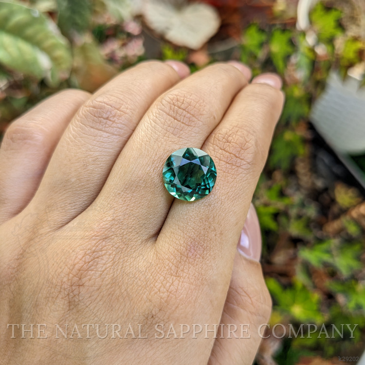 7.38 Ct. Bluish Green Prasiolite from Brazil