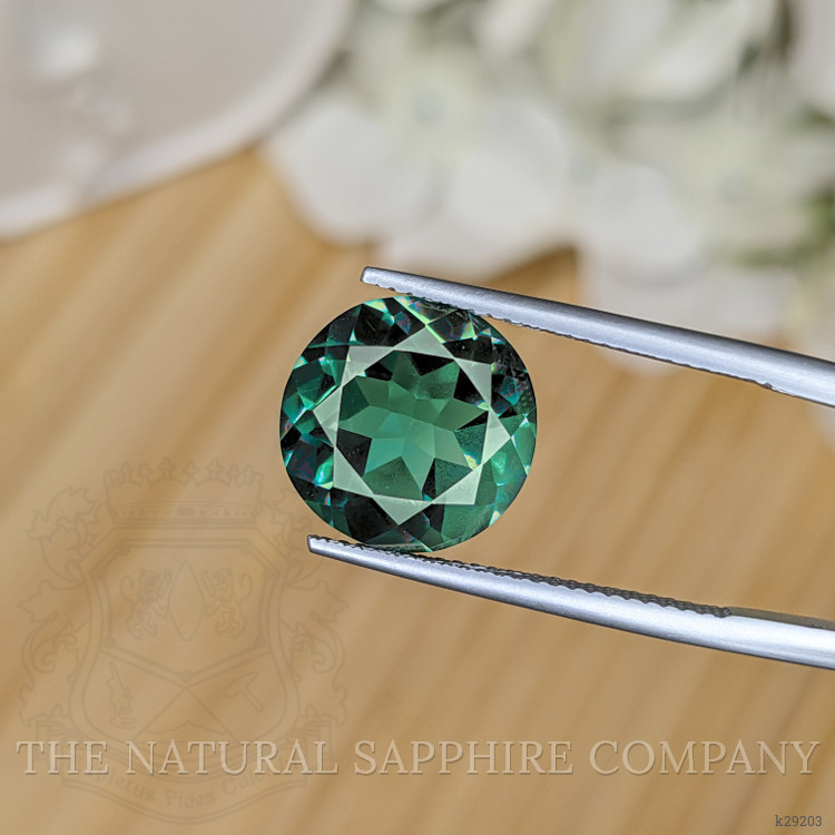 6.59 Ct. Bluish Green Prasiolite from Brazil